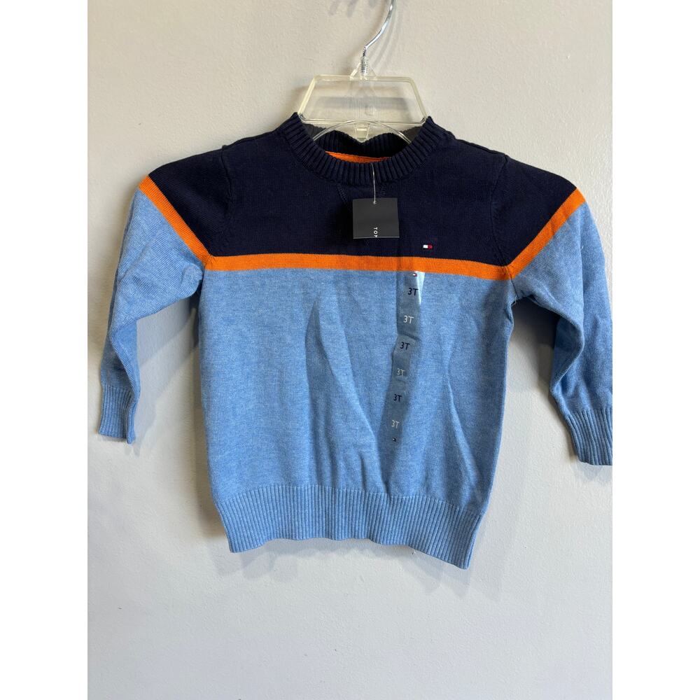 Tommy Hilfiger Kids Pullover Sweater Boys Size 3T Cotton New NWT